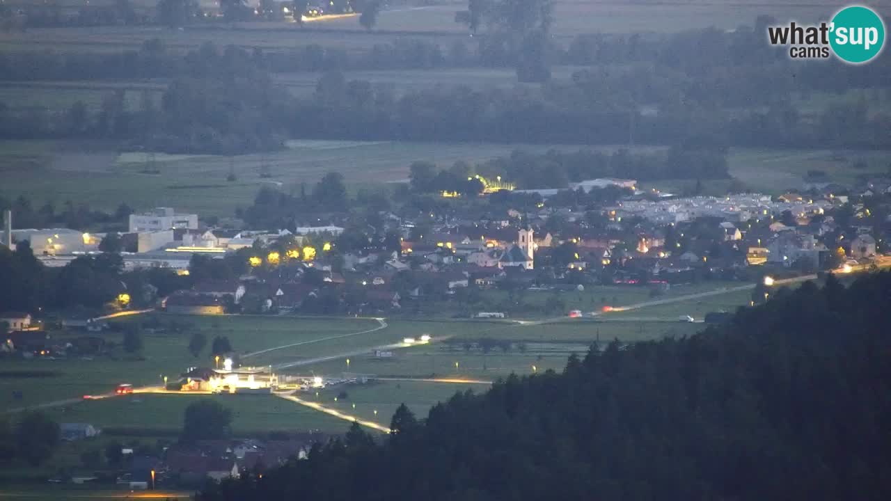 Webcam Dol pri Ljubljani – Panoramablick vom Vrh pri Dolskem