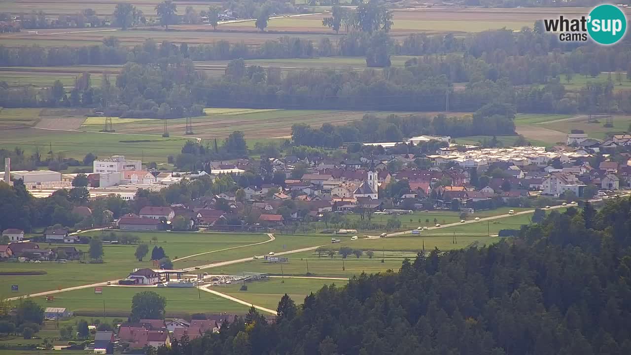 Webcam Dol pri Ljubljani – Vista panorámica en directo desde Vrh pri Dolskem
