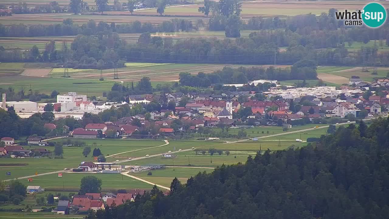 Webcam Dol pri Ljubljani – Vista panorámica en directo desde Vrh pri Dolskem