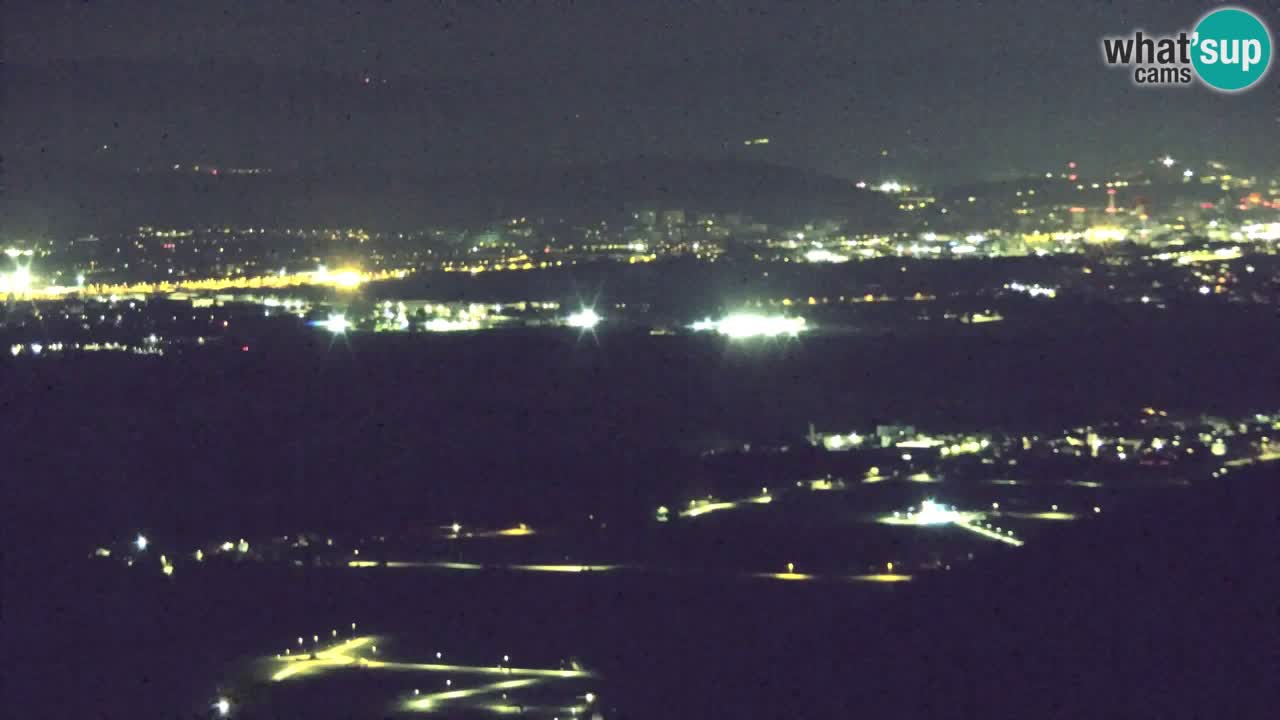 Spletna kamera Dol pri Ljubljani – Panorama z Vrha pri Dolskem