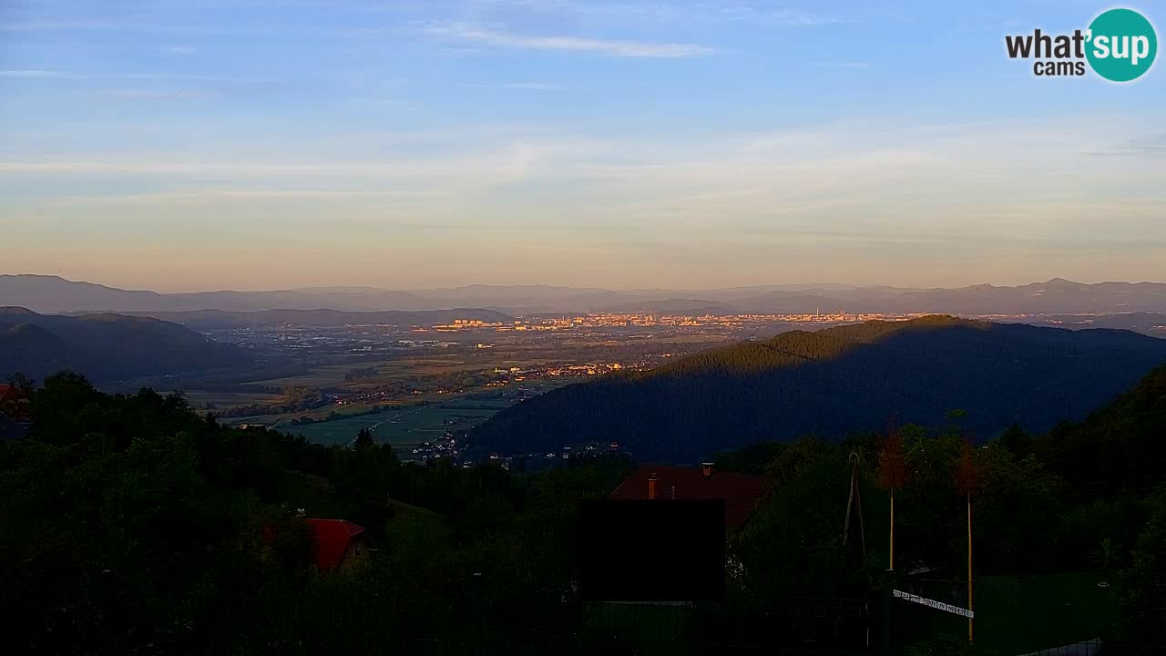 Webcam Dol pri Ljubljani – Vue panoramique en direct depuis Vrh pri Dolskem