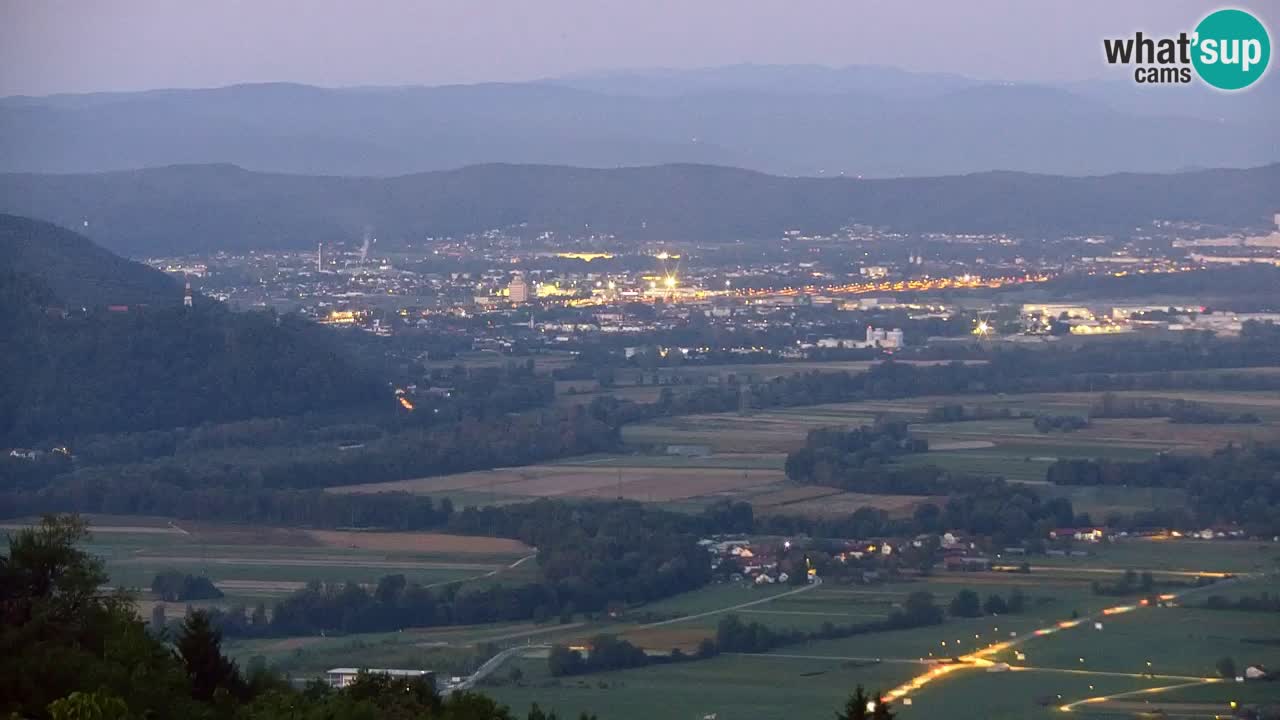 Webcam Dol pri Ljubljani – Vue panoramique en direct depuis Vrh pri Dolskem