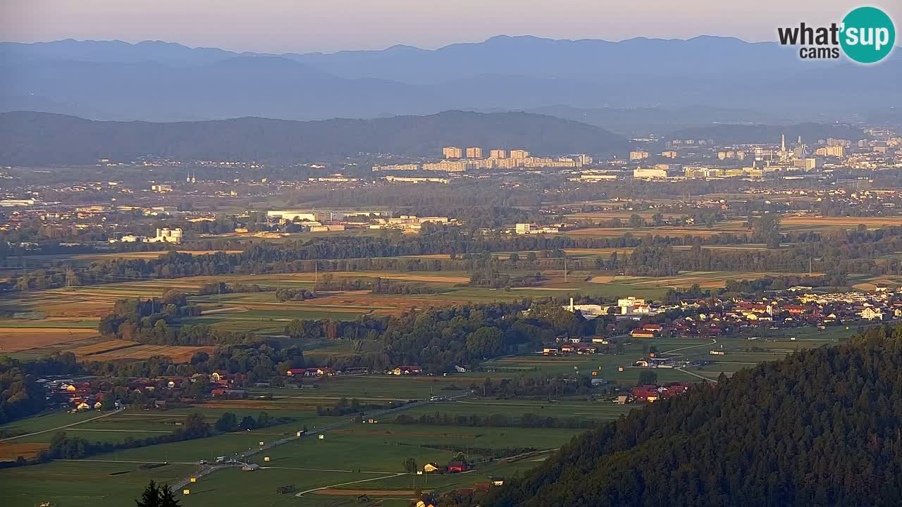 Webcam Dol pri Ljubljani – Panorama live sulla valle della Sava