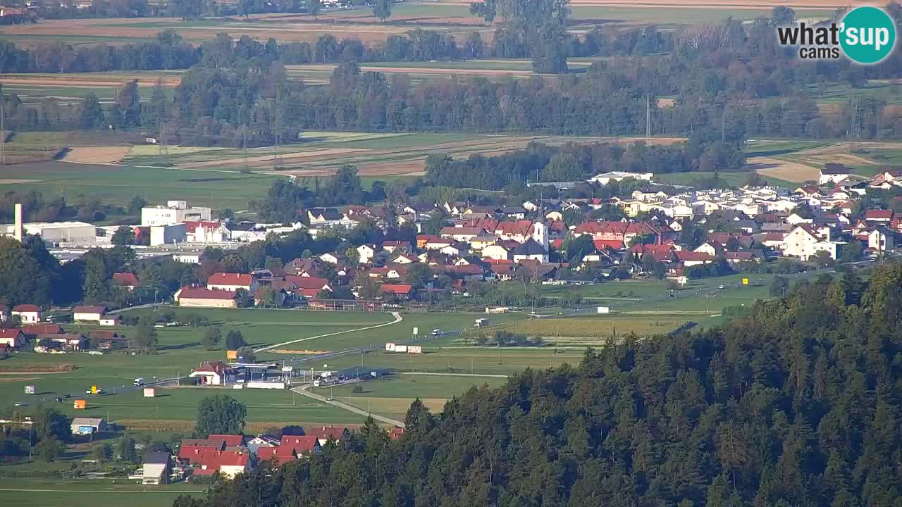 Webcam Dol pri Ljubljani – Live Panorama from Vrh pri Dolskem