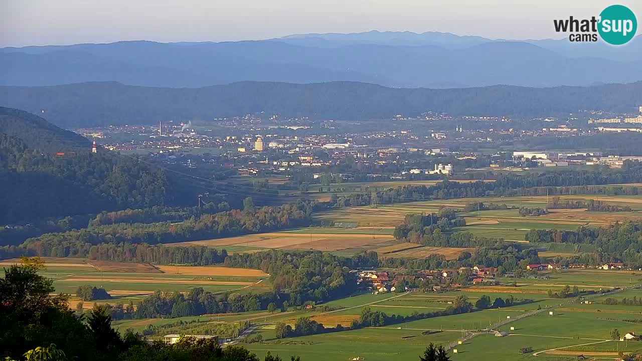 Webcam Dol pri Ljubljani – Vue panoramique en direct depuis Vrh pri Dolskem