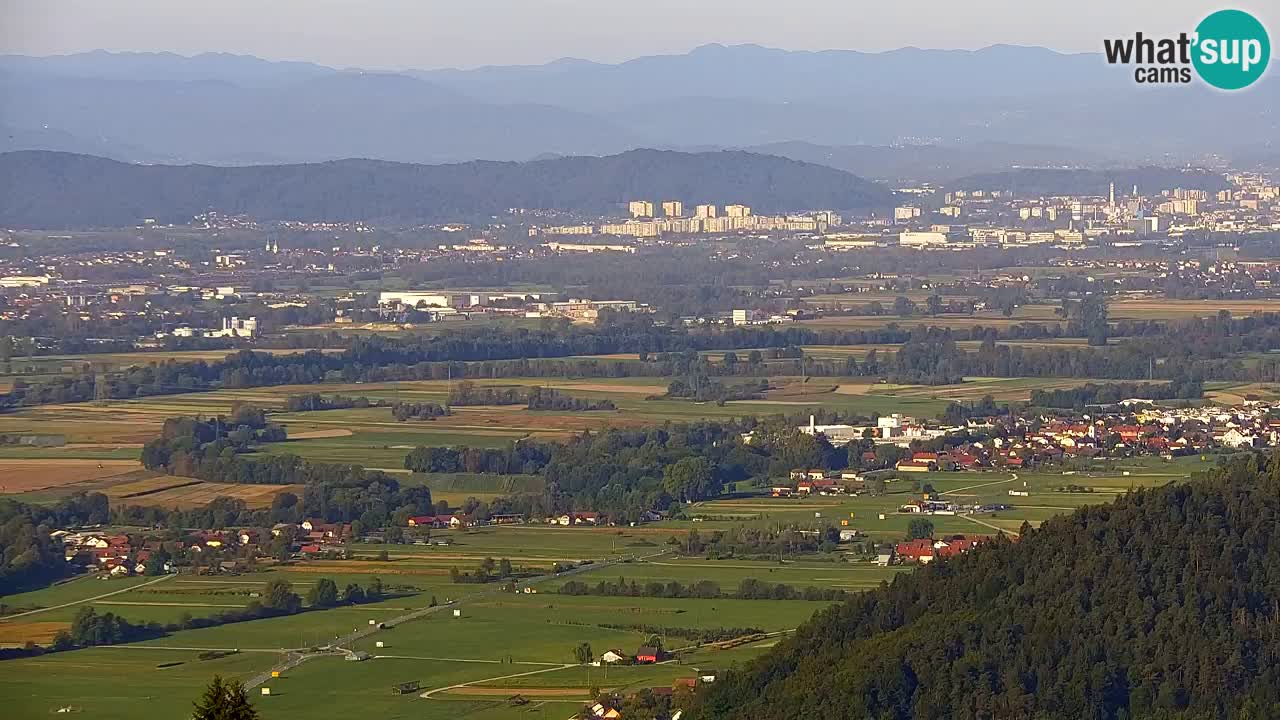 Webcam Dol pri Ljubljani – Live Panorama from Vrh pri Dolskem