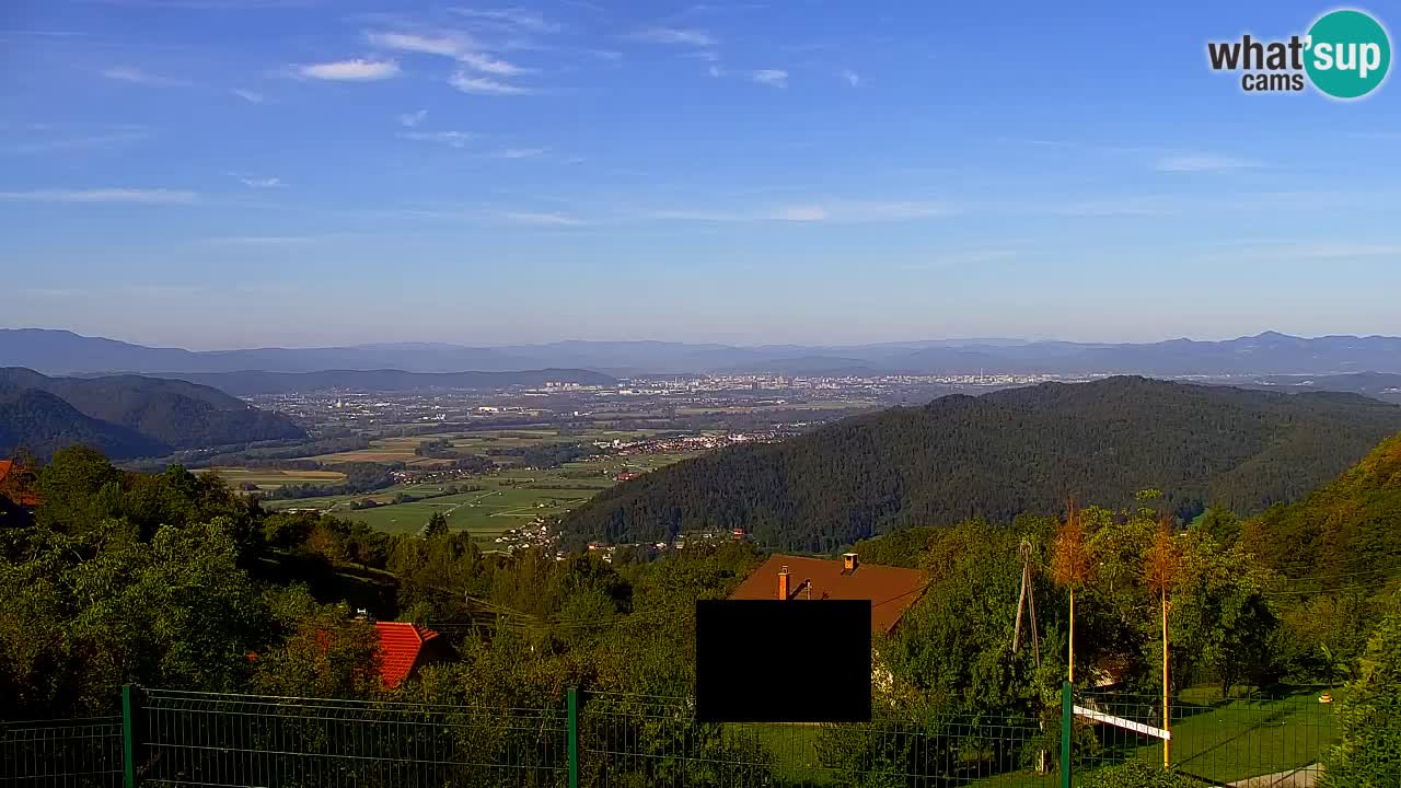 Webcam Dol pri Ljubljani – Vue panoramique en direct depuis Vrh pri Dolskem