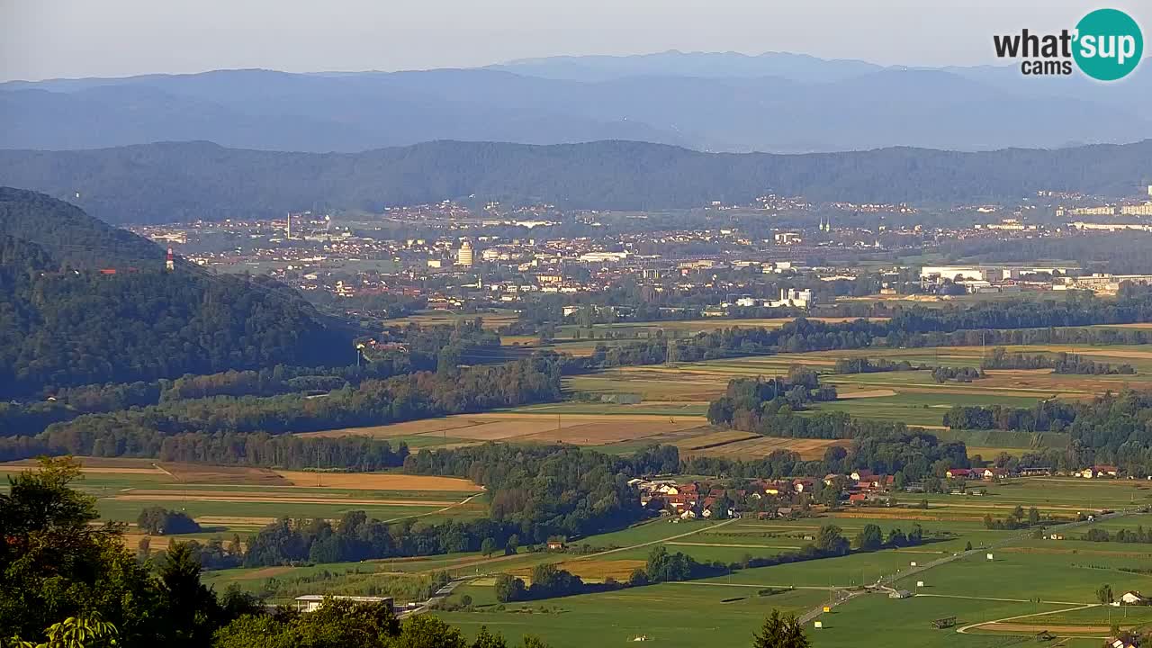 Webcam Dol pri Ljubljani – Live Panorama from Vrh pri Dolskem