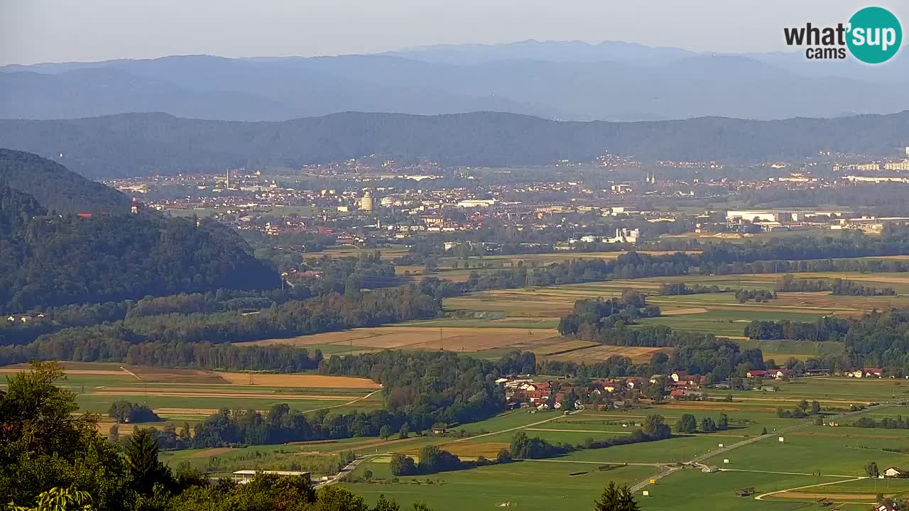 Webcam Dol pri Ljubljani – Live Panorama from Vrh pri Dolskem