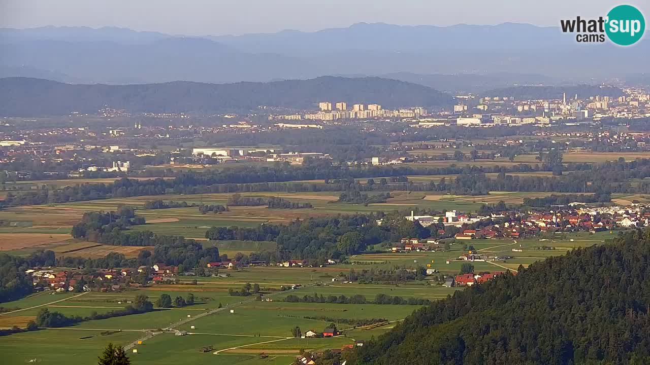 Webcam Dol pri Ljubljani – Live Panorama from Vrh pri Dolskem