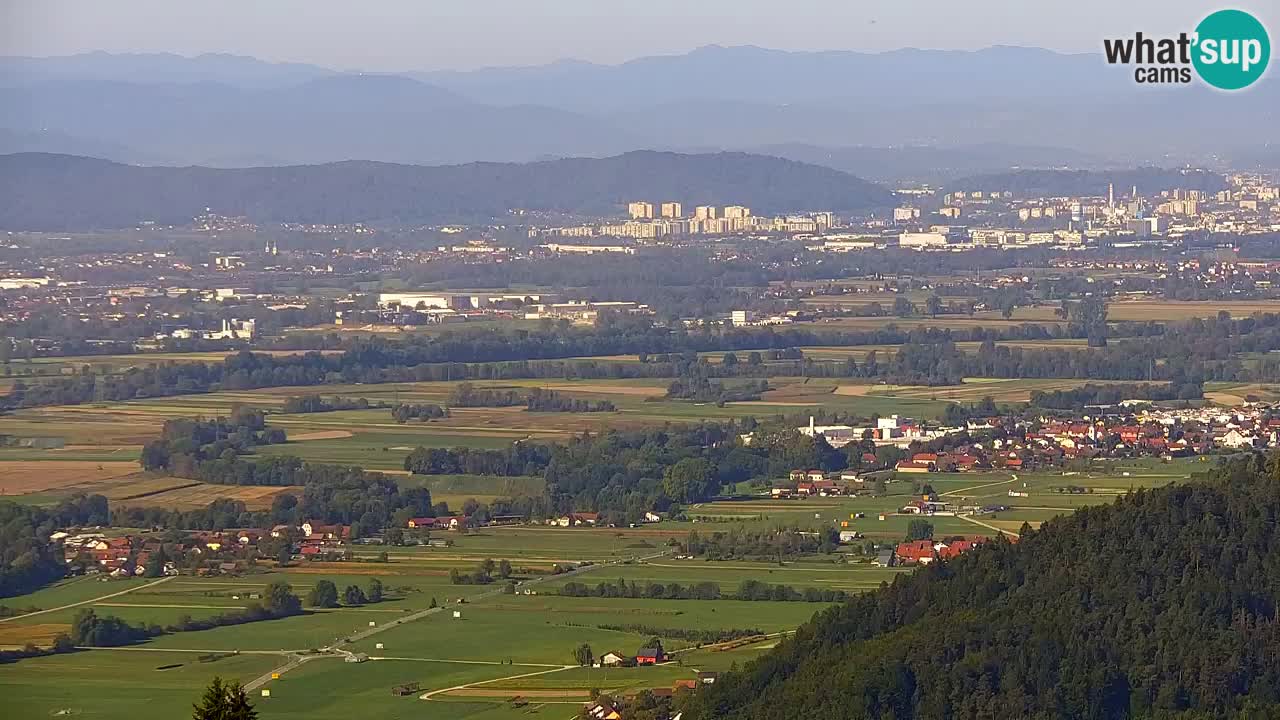 Webcam Dol pri Ljubljani – Panorama live sulla valle della Sava