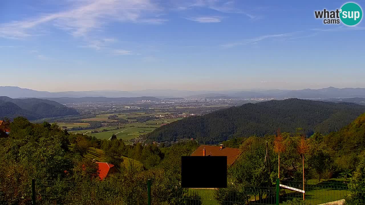 Webcam Dol pri Ljubljani – Panorama live sulla valle della Sava