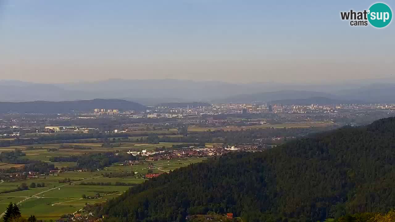 Webcam Dol pri Ljubljani – Vue panoramique en direct depuis Vrh pri Dolskem