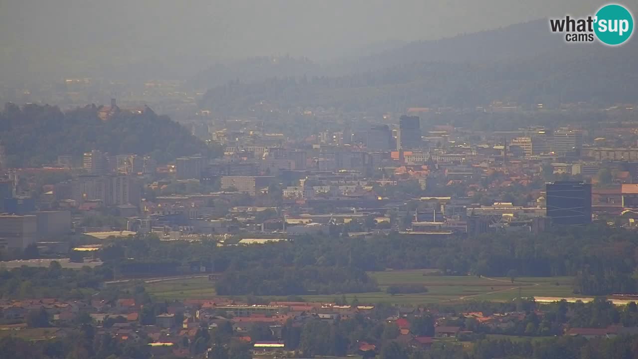 Web kamera Dol pri Ljubljani – Panoramski pogled s Vrha pri Dolskem