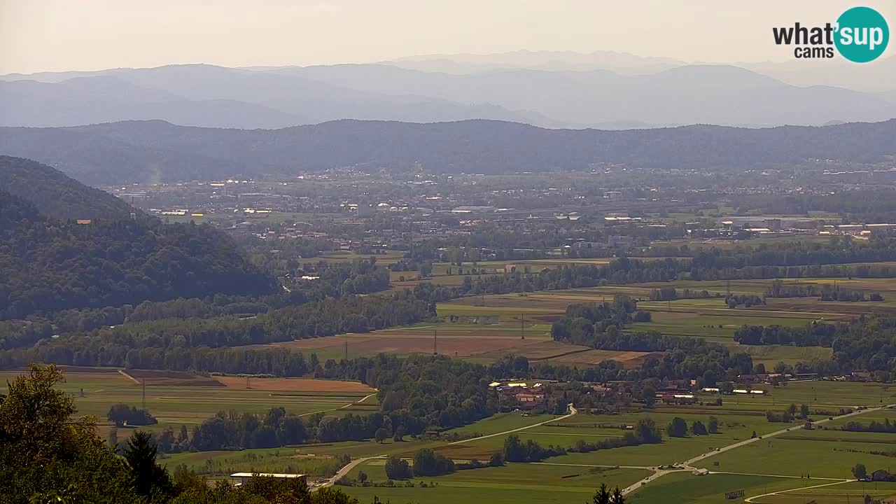 Webcam Dol pri Ljubljani – Vue panoramique en direct depuis Vrh pri Dolskem