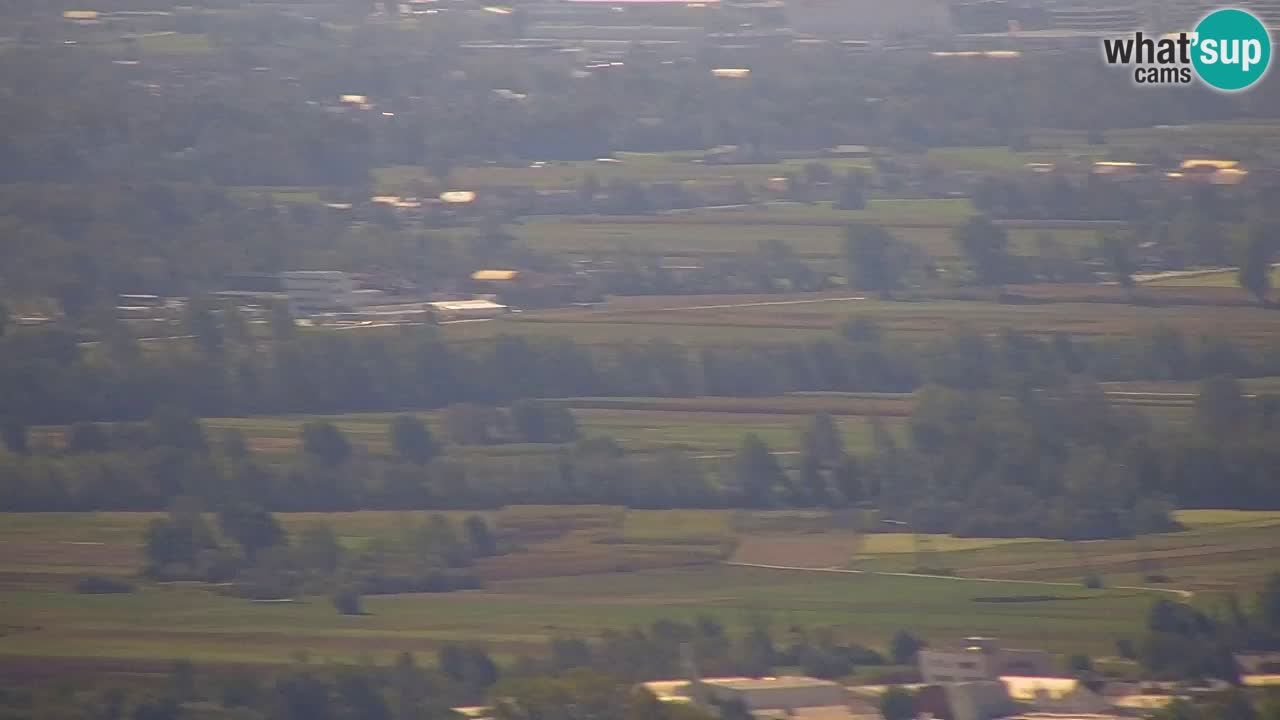 Webcam Dol pri Ljubljani – Vista panorámica en directo desde Vrh pri Dolskem