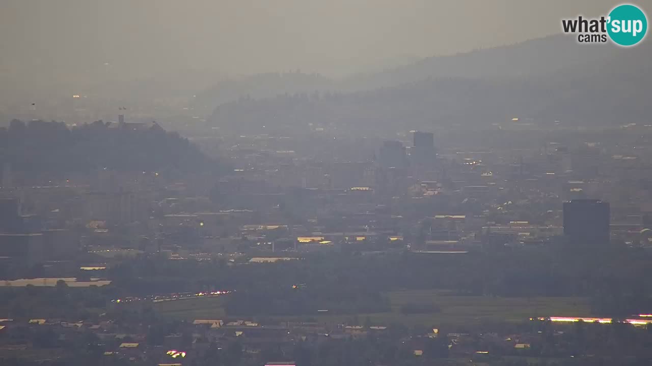 Webcam Dol pri Ljubljani – Vue panoramique en direct depuis Vrh pri Dolskem