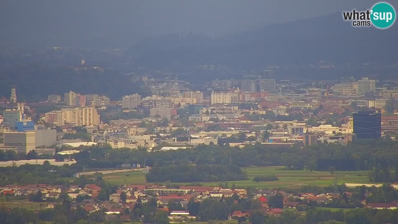 Webcam Dol pri Ljubljani – Panoramablick vom Vrh pri Dolskem