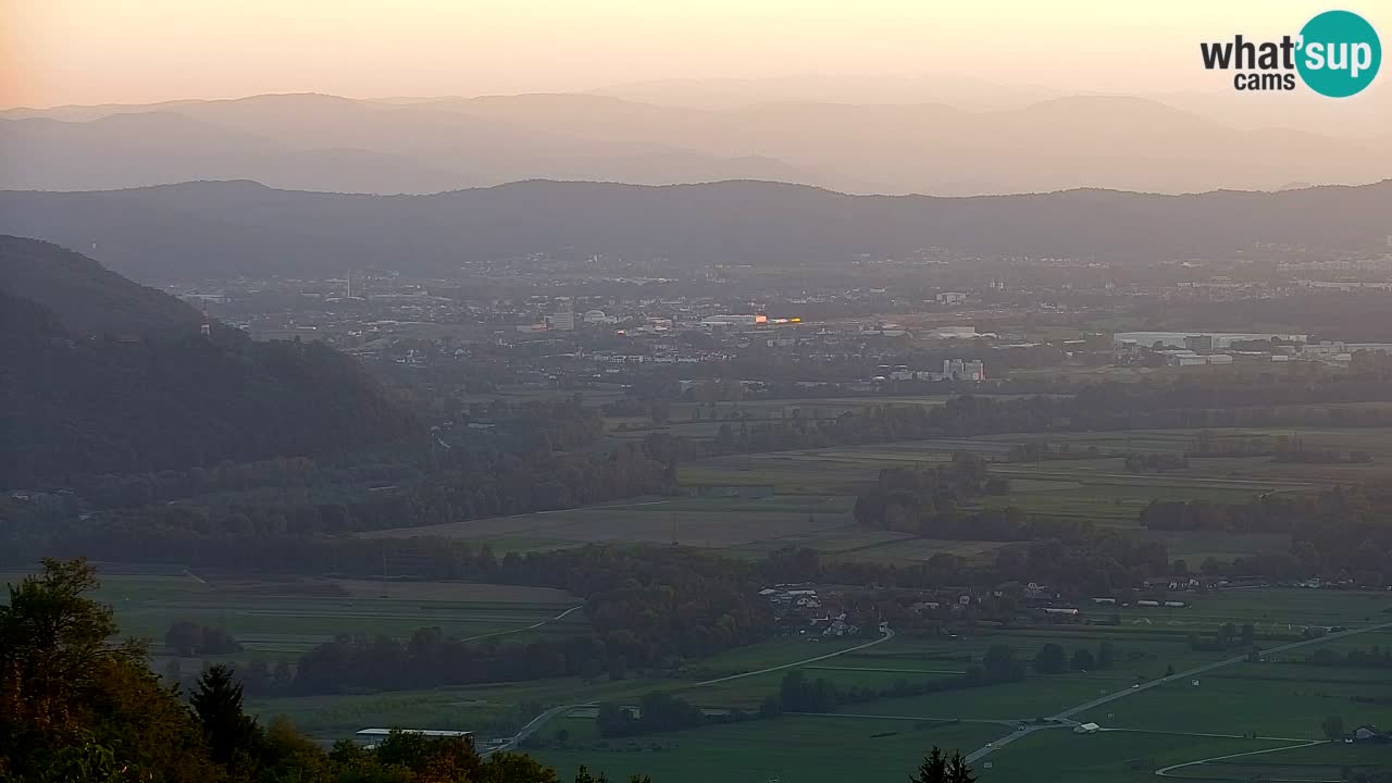 Webcam Dol pri Ljubljani – Vue panoramique en direct depuis Vrh pri Dolskem