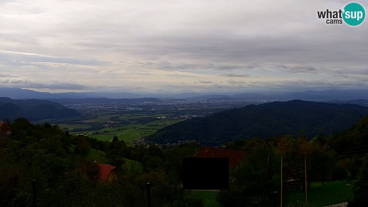 Webcam Dol pri Ljubljani – Vue panoramique en direct depuis Vrh pri Dolskem