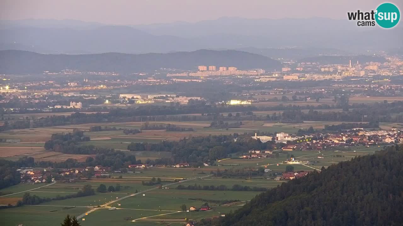 Webcam Dol pri Ljubljani – Vue panoramique en direct depuis Vrh pri Dolskem