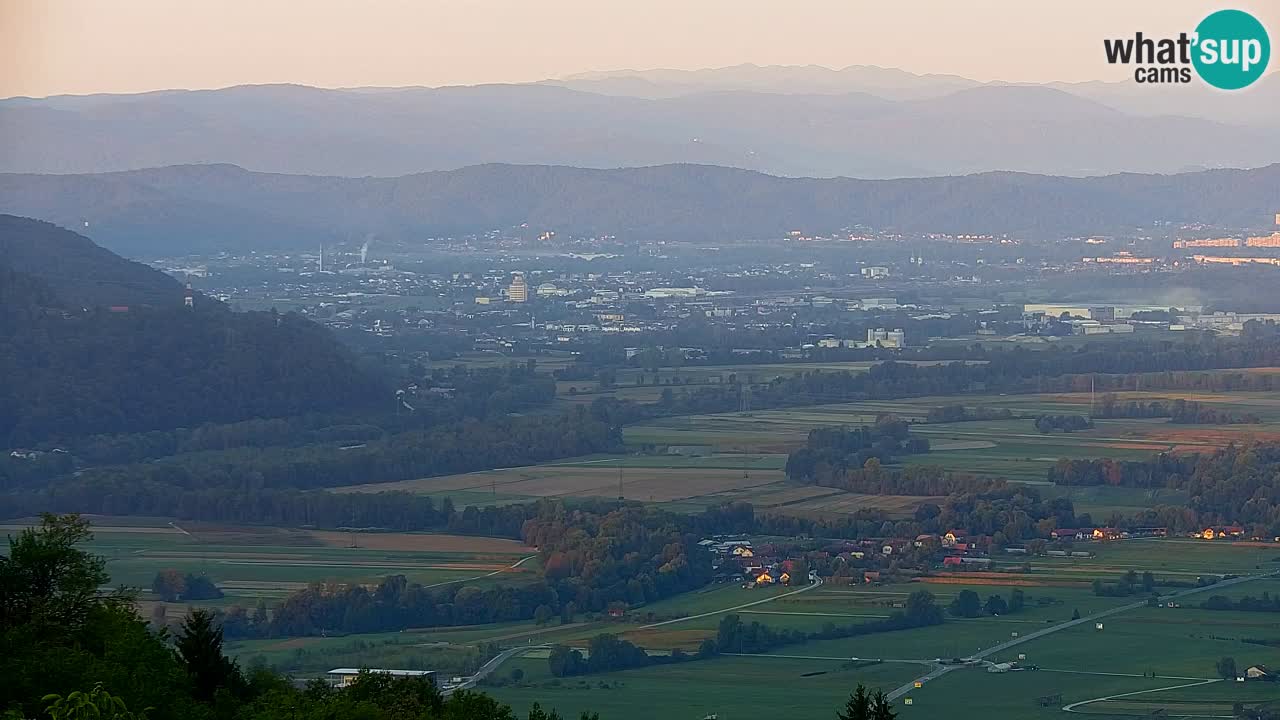 Webcam Dol pri Ljubljani – Live Panorama from Vrh pri Dolskem