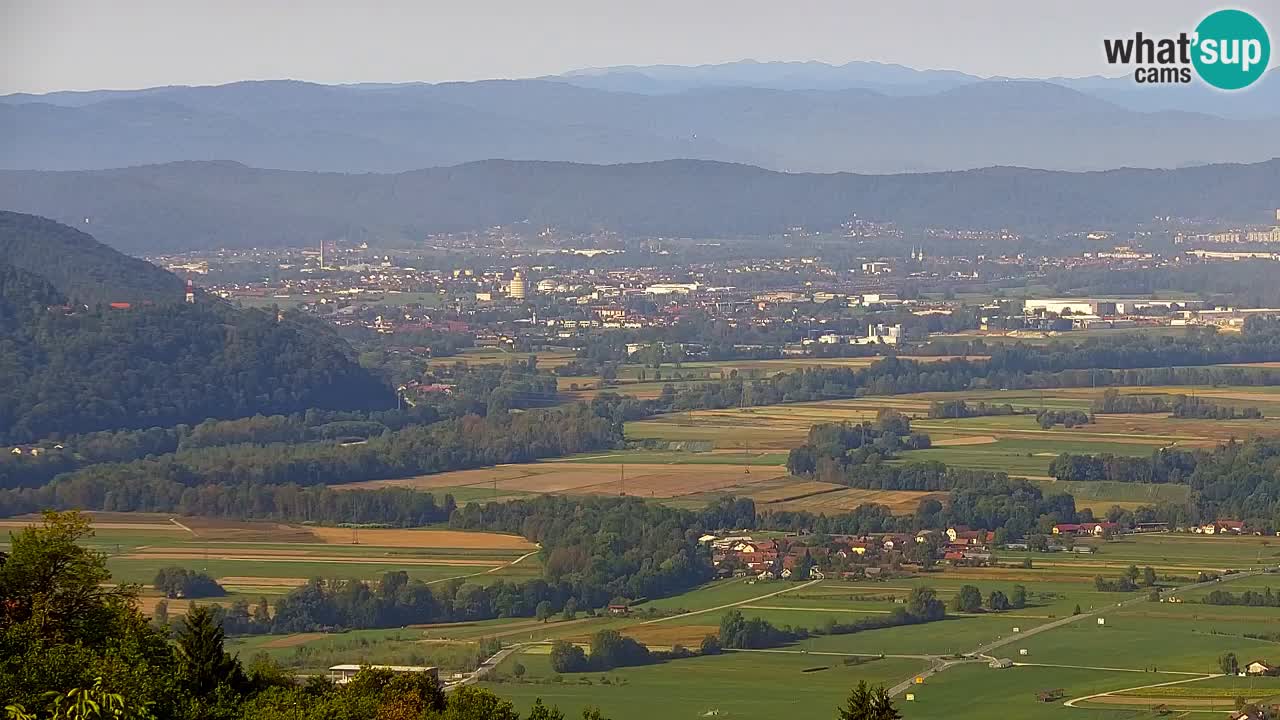 Webcam Dol pri Ljubljani – Panorama live sulla valle della Sava