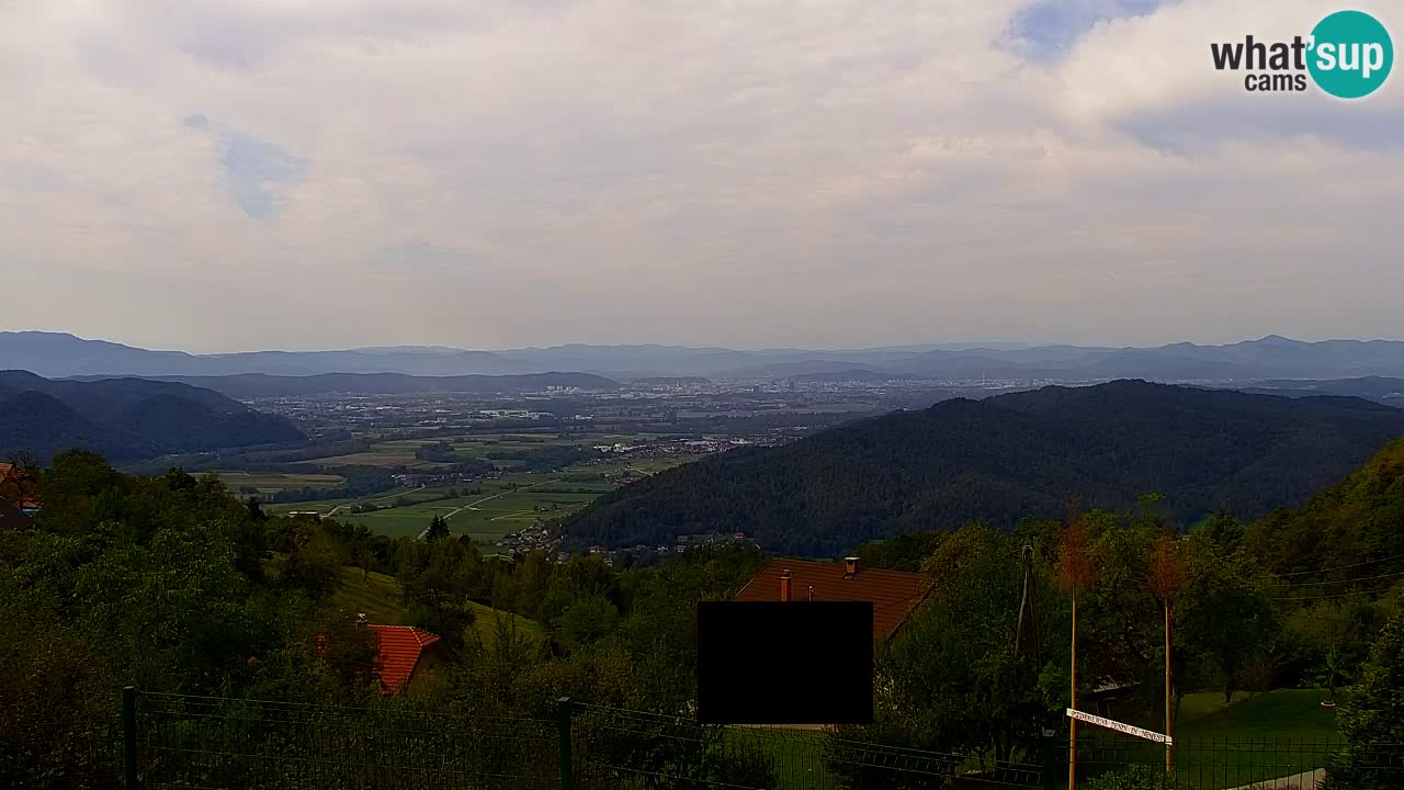 Webcam Dol pri Ljubljani – Live Panorama from Vrh pri Dolskem
