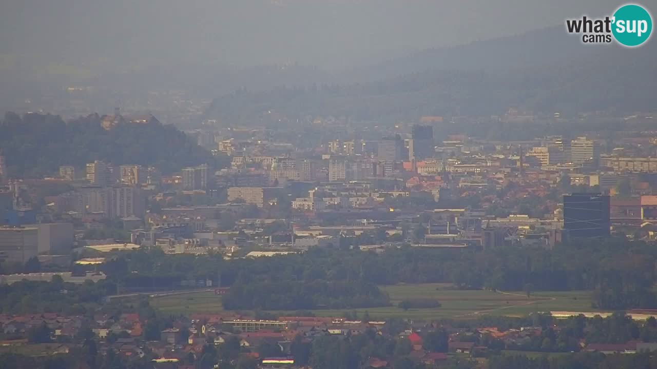 Web kamera Dol pri Ljubljani – Panoramski pogled s Vrha pri Dolskem