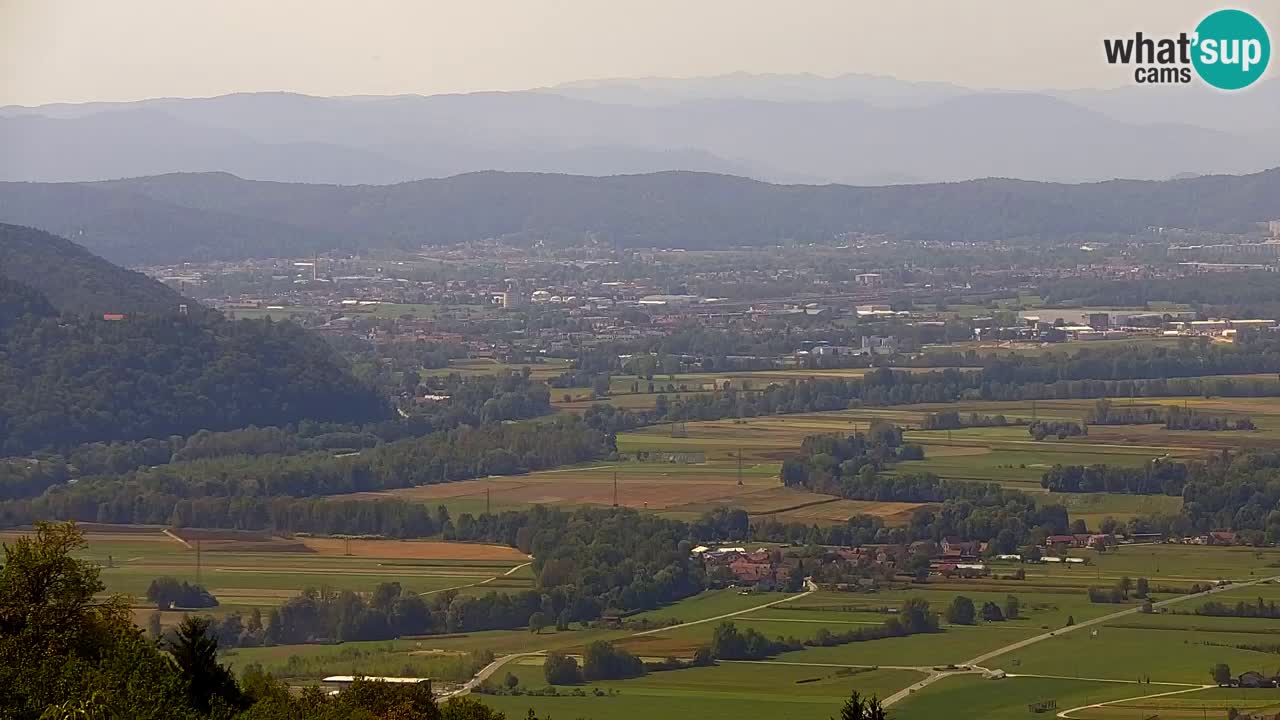 Webcam Dol pri Ljubljani – Vue panoramique en direct depuis Vrh pri Dolskem