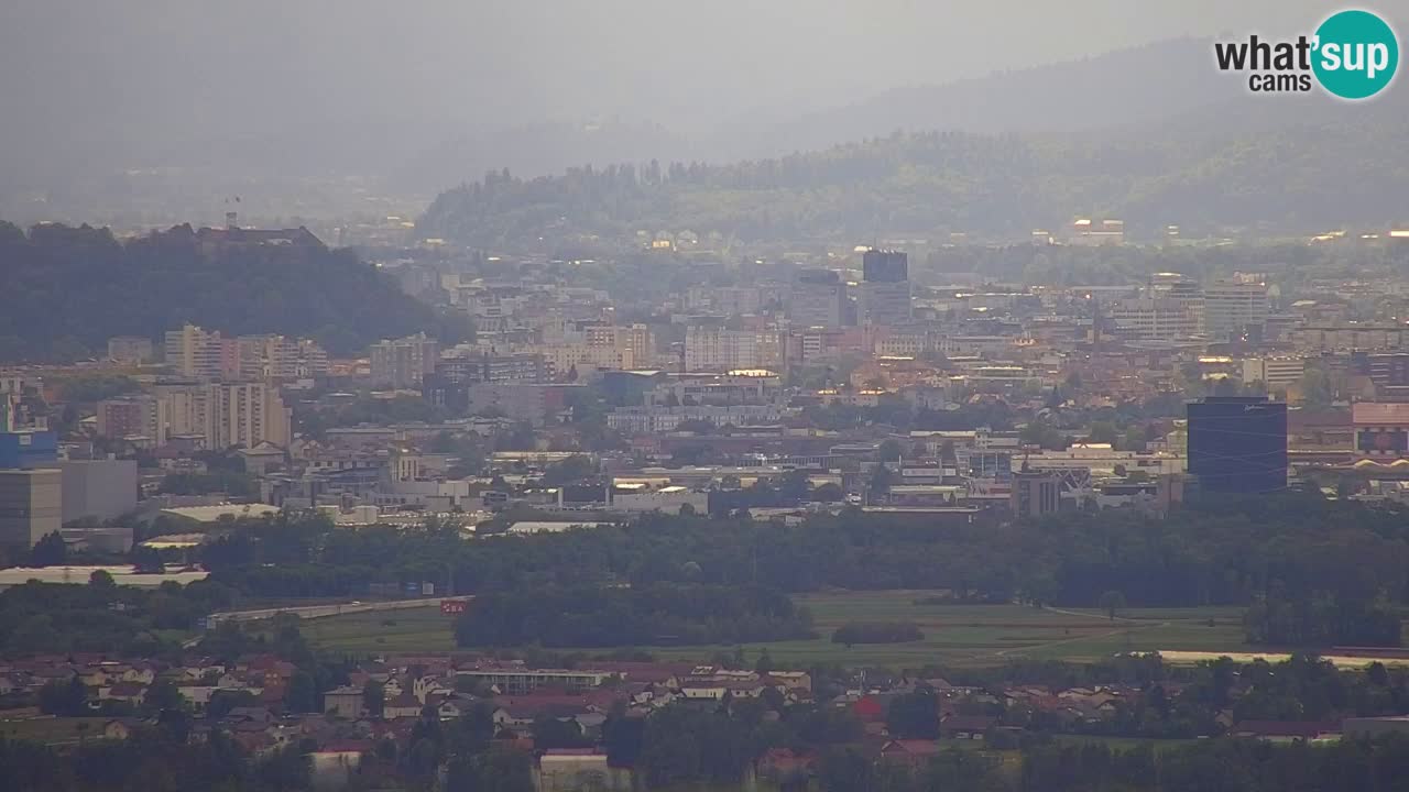 Webcam Dol pri Ljubljani – Vista panorámica en directo desde Vrh pri Dolskem