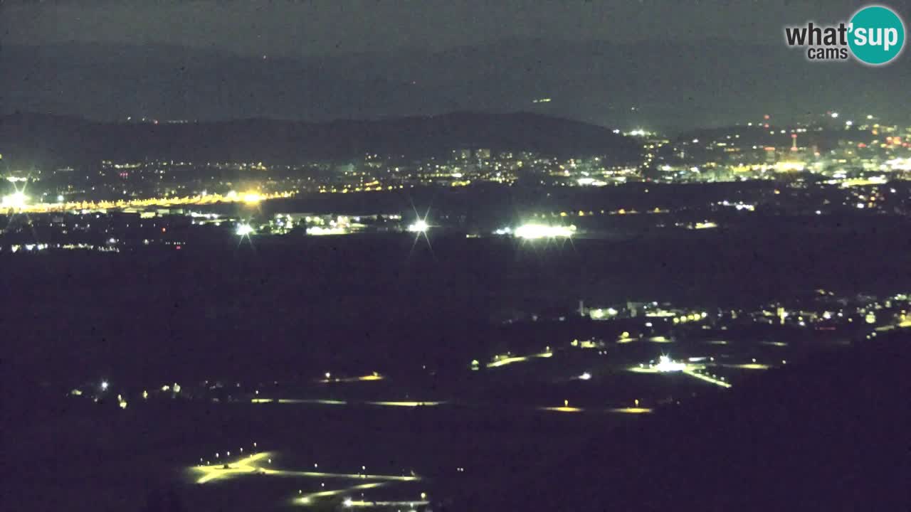 Webcam Dol pri Ljubljani – Panoramablick vom Vrh pri Dolskem