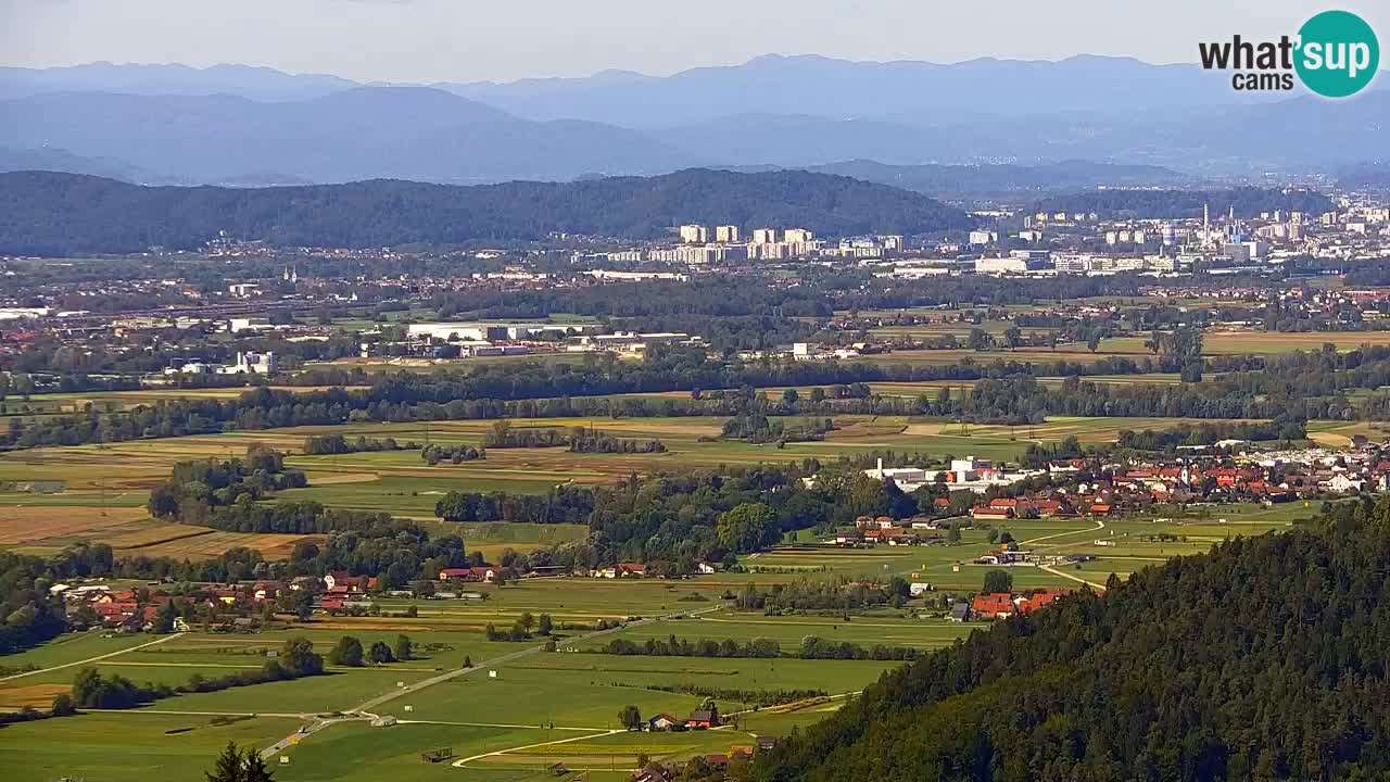 Webcam Dol pri Ljubljani – Live Panorama from Vrh pri Dolskem