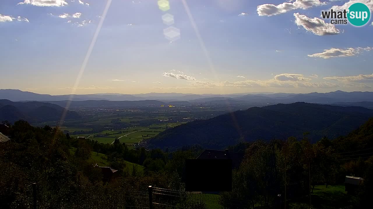 Webcam Dol pri Ljubljani – Live Panorama from Vrh pri Dolskem