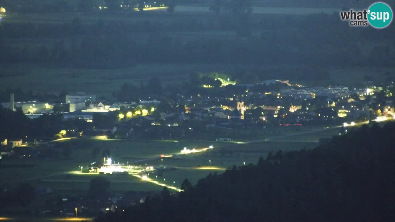Webcam Dol pri Ljubljani – Panoramablick vom Vrh pri Dolskem