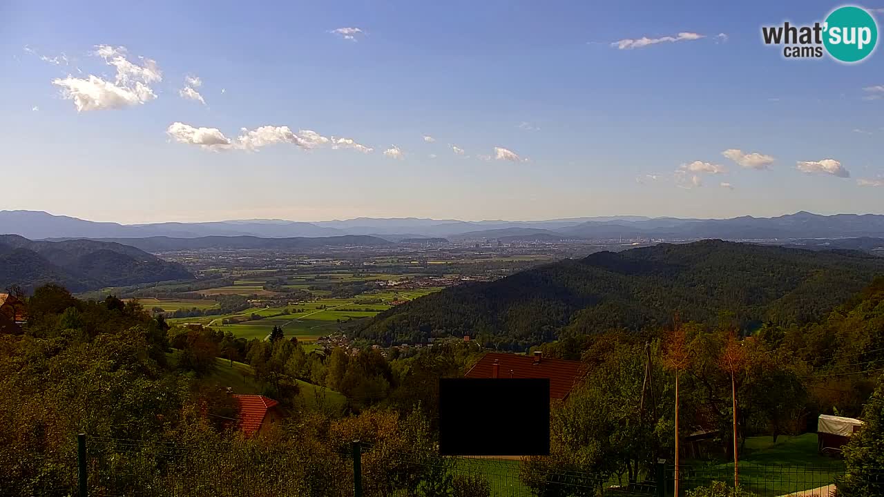 Webcam Dol pri Ljubljani – Live Panorama from Vrh pri Dolskem
