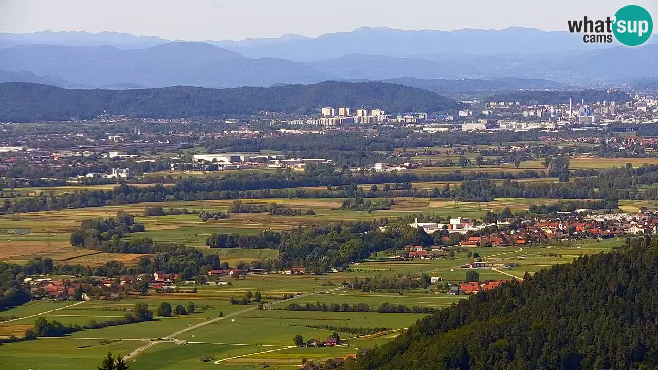 Webcam Dol pri Ljubljani – Live Panorama from Vrh pri Dolskem