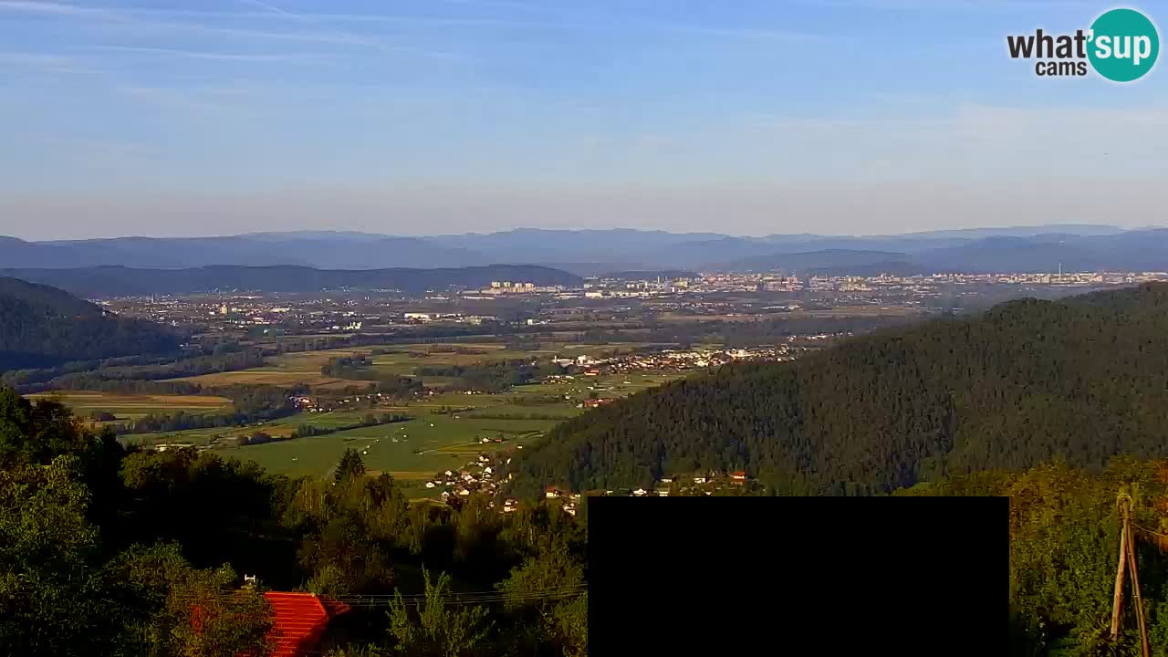Webcam Dol pri Ljubljani – Vue panoramique en direct depuis Vrh pri Dolskem