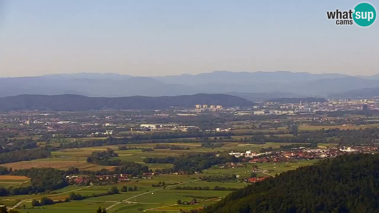 Webcam Dol pri Ljubljani – Live Panorama from Vrh pri Dolskem