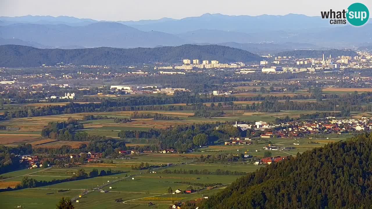 Webcam Dol pri Ljubljani – Live Panorama from Vrh pri Dolskem