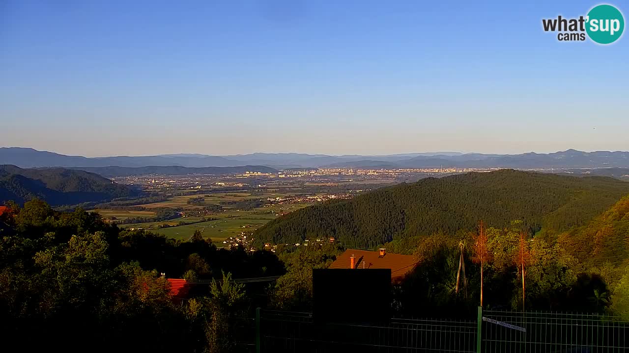 Webcam Dol pri Ljubljani – Live Panorama from Vrh pri Dolskem