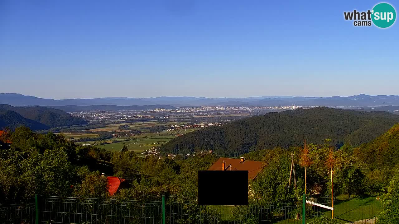 Webcam Dol pri Ljubljani – Live Panorama from Vrh pri Dolskem