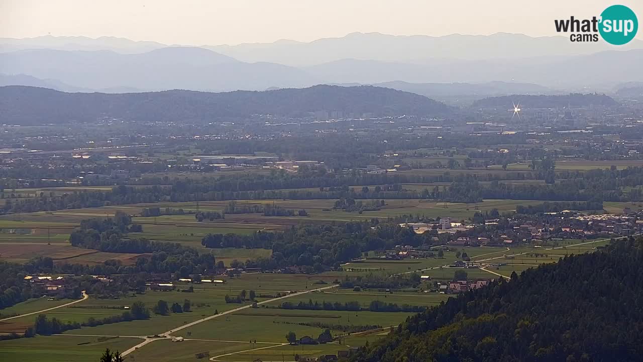 Webcam Dol pri Ljubljani – Vista panorámica en directo desde Vrh pri Dolskem
