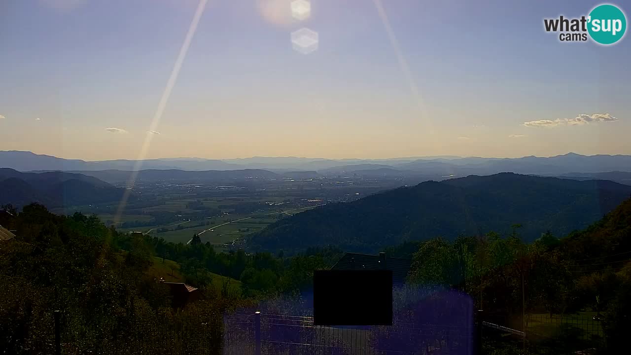 Webcam Dol pri Ljubljani – Live Panorama from Vrh pri Dolskem