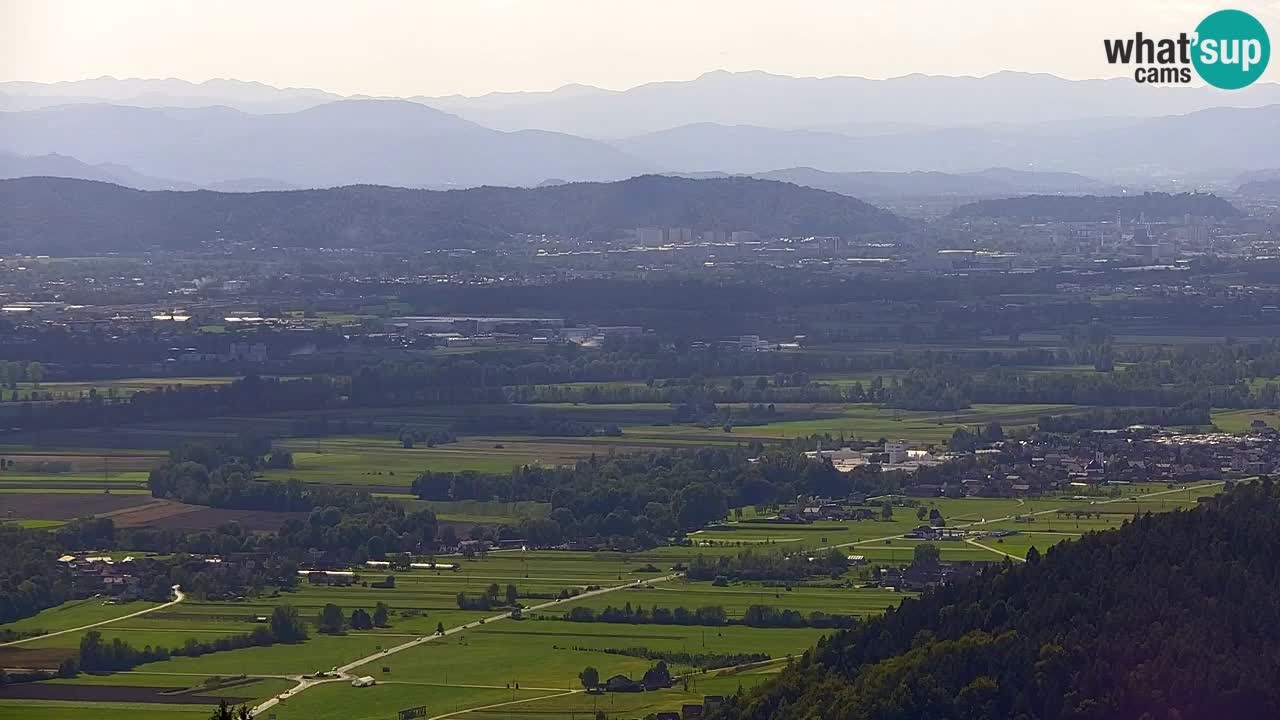 Webcam Dol pri Ljubljani – Panoramablick vom Vrh pri Dolskem