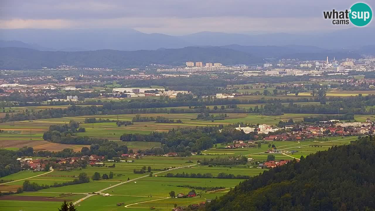 Webcam Dol pri Ljubljani – Vue panoramique en direct depuis Vrh pri Dolskem