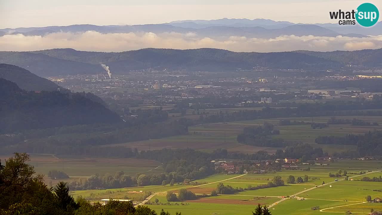 Webcam Dol pri Ljubljani – Live Panorama from Vrh pri Dolskem