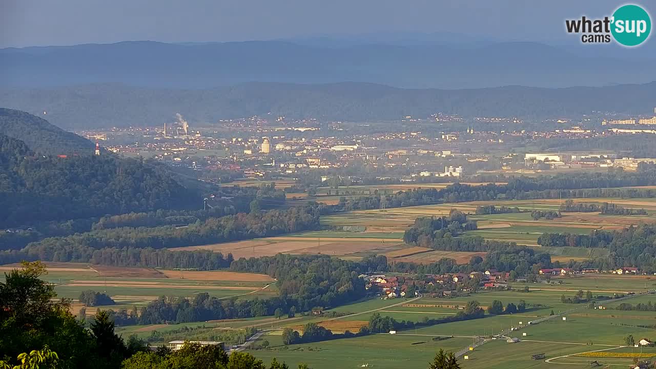 Webcam Dol pri Ljubljani – Panorama live sulla valle della Sava