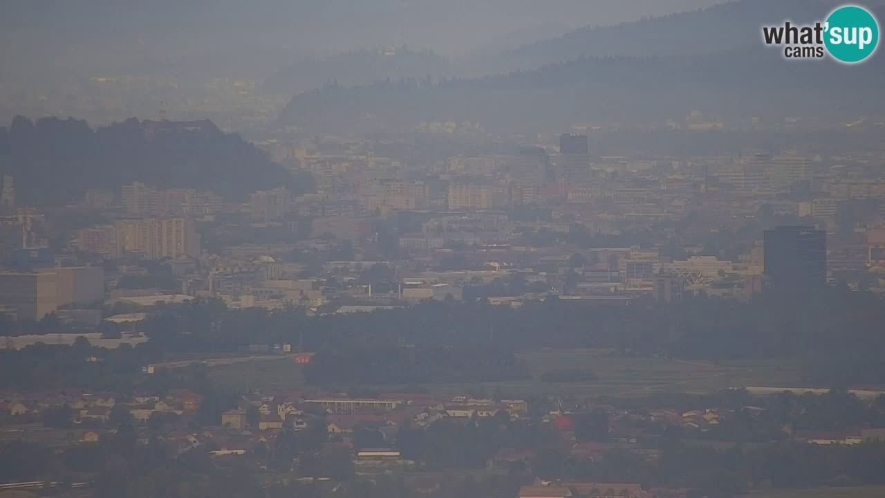 Webcam Dol pri Ljubljani – Panorama live sulla valle della Sava