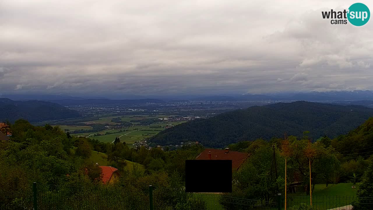 Webcam Dol pri Ljubljani – Live Panorama from Vrh pri Dolskem